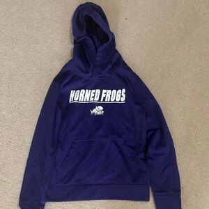TCU Purple Horned Frogs Youth Hoodie